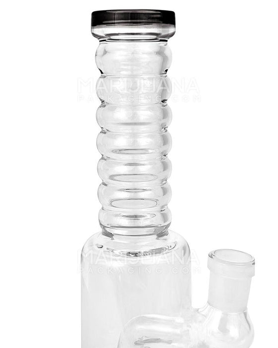 8" Smoke Trim Satellite Perc Water Pipe 14mm - The Smoking Hound